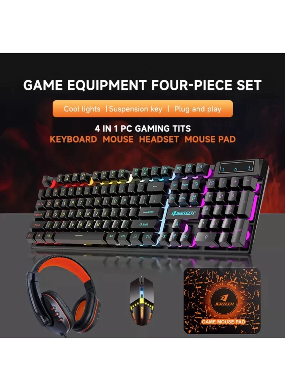 Jertech Victory CT4-01 4 in 1 Gaming Kit